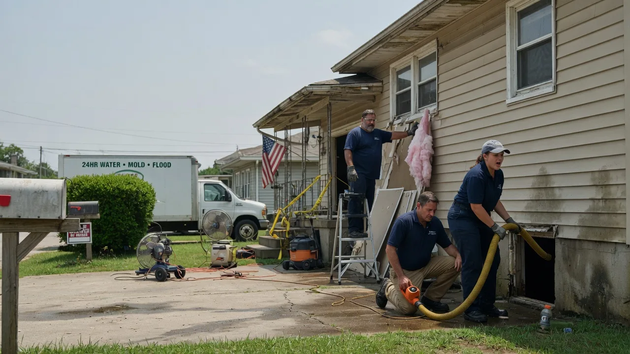 Water Damage Repair in Saint Bernard, LA near me